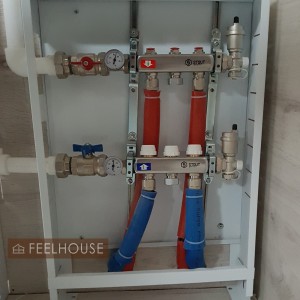 Колектор Stout для радиаторов отопления второго этажа