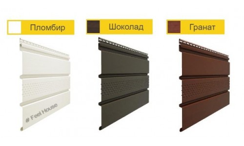 Виниловые перфорированные софиты Docke